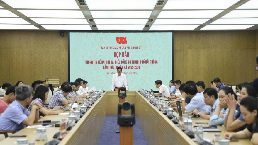 Đại hội Đảng bộ Hải Phòng là "đại hội số" cấp tỉnh, thành đầu tiên trong cả nước