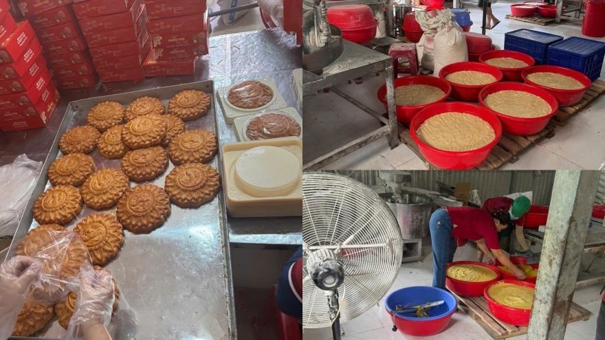 Phát hiện 4 cơ sở sản xuất, kinh doanh bánh Trung thu vi phạm vệ sinh an toàn thực phẩm