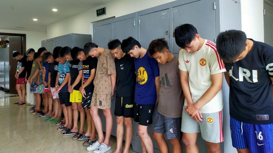 Bắt nhóm thanh thiếu niên gây rối trật tự công cộng, cướp tài sản tại Thanh Hóa