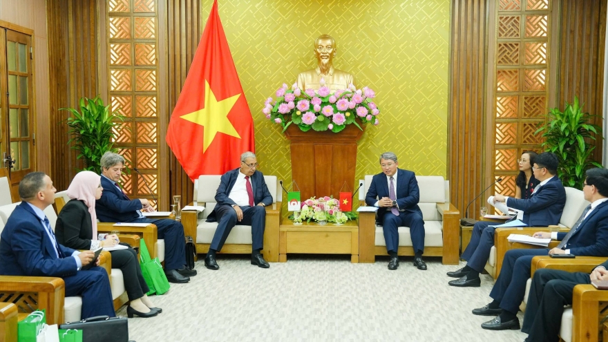 Việt Nam - Algeria tăng cường hợp tác pháp luật, tư pháp