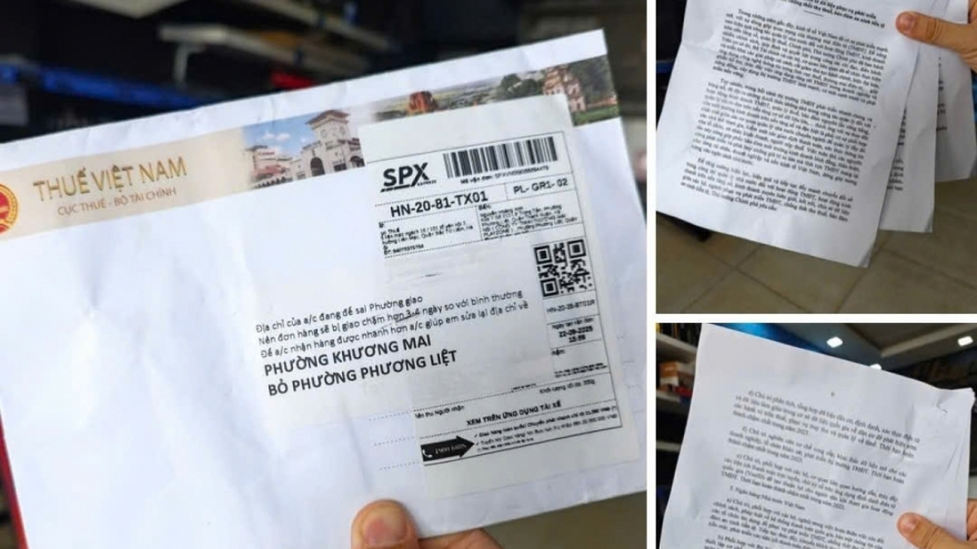 Cơ quan thuế cảnh báo lừa đảo qua đường bưu chính