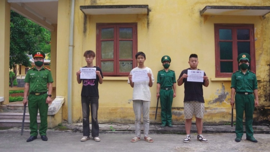 Three Chinese nationals detained for illegal entry into Vietnam