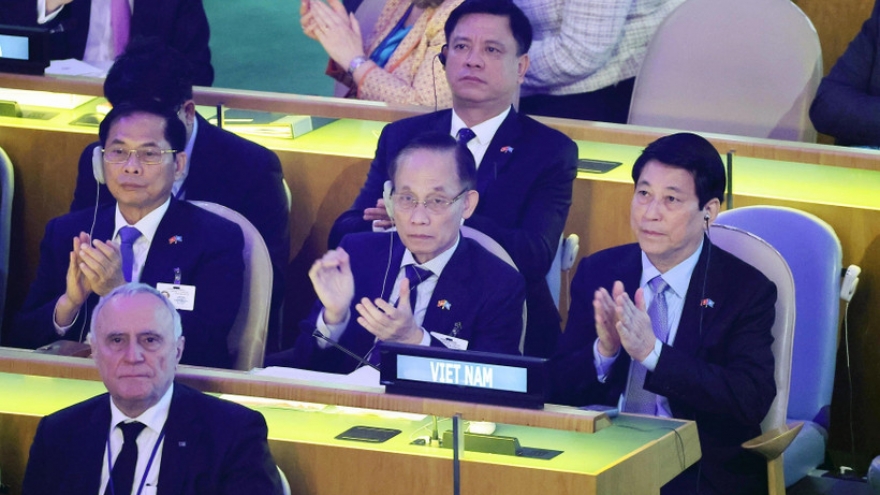 Chủ tịch nước Lương Cường dự khai mạc Phiên thảo luận cấp cao Đại hội đồng LHQ Khóa 80