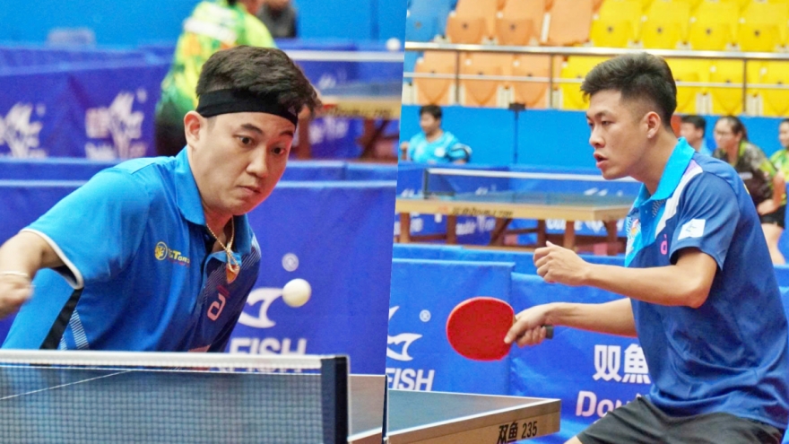 Đội CAND T&T nhất toàn đoàn Giải bóng bàn các đội mạnh quốc gia 2025