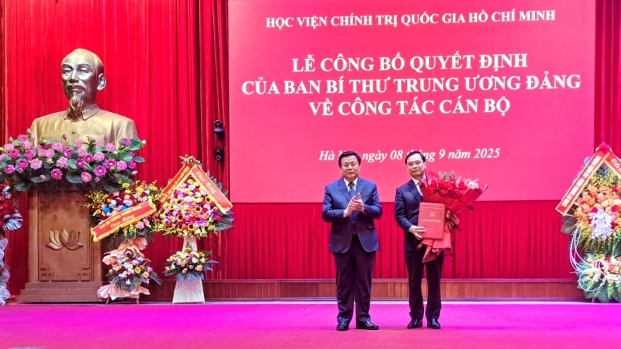 Ông Dương Trung Ý tiếp tục giữ chức Phó GĐ Học viện Chính trị quốc gia Hồ Chí Minh