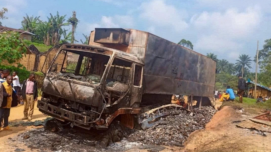 Tấn công khủng bố tại miền Đông Cộng hòa dân chủ Congo: Gần 80 người thiệt mạng