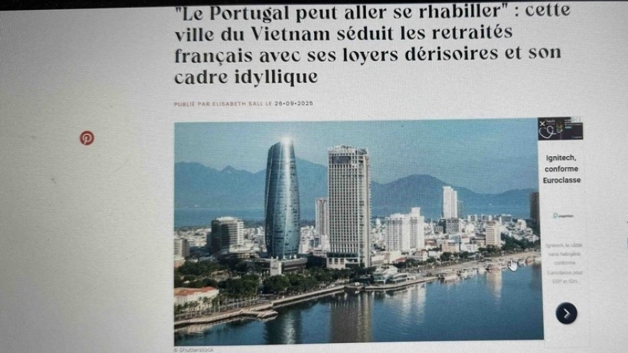 Da Nang – Increasingly attractive destination for French retirees: magazine