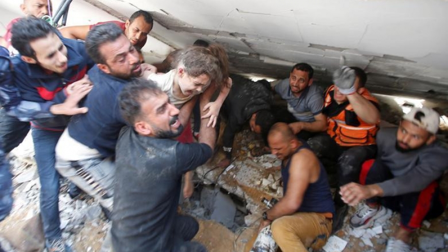 Hơn 200 người chết và bị thương trong các cuộc tấn công của Israel vào Gaza