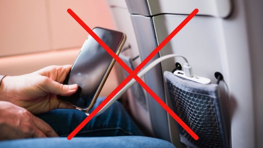 Chính thức cấm sử dụng pin sạc Lithium trên máy bay của hãng hàng không Việt Nam