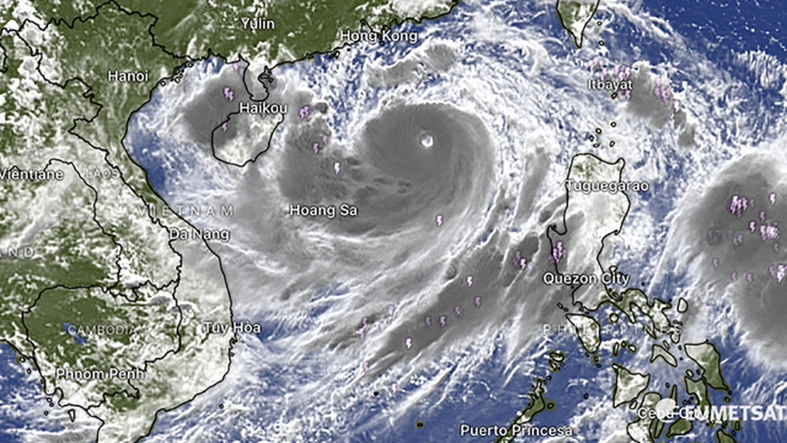 Chuẩn bị xuất hiện một cơn bão rất lớn nhiều khả năng đi vào đất liền Việt Nam