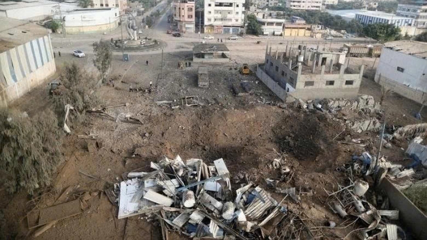 Israel đẩy mạnh tấn công, người Palestine tiếp tục tháo chạy khỏi thành phố Gaza