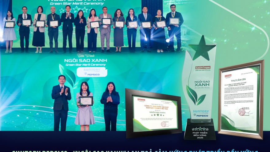 Suntory PepsiCo Việt Nam: Tiên Phong thúc đẩy bao bì bền vững