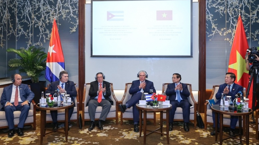 Thủ tướng Phạm Minh Chính: Doanh nghiệp Việt Nam - Cuba phải tiên phong trong hợp tác