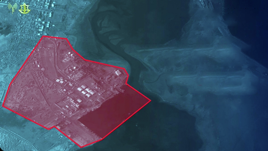 Israel mở loạt không kích vào cảng Hodeidah của Yemen trên Biển Đỏ