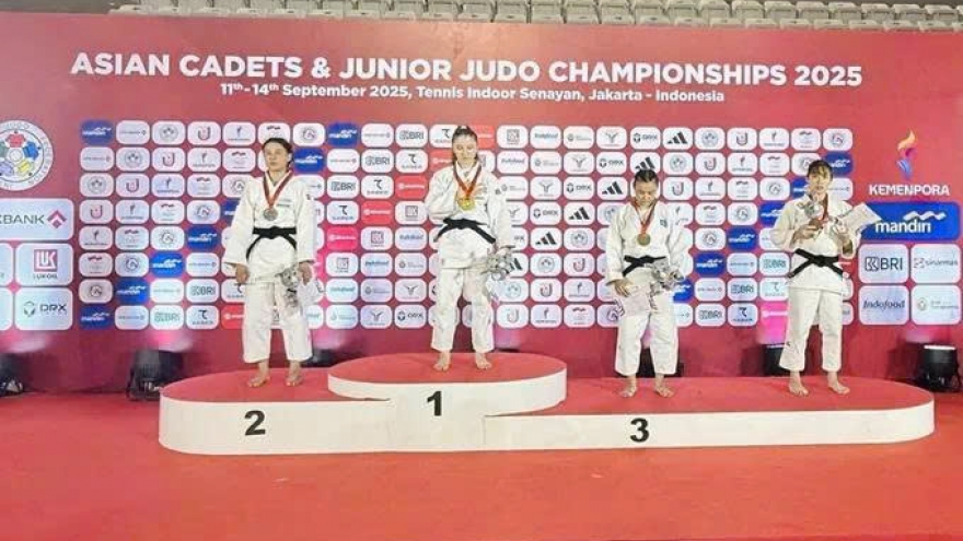 Yen Nhu wins first medal for Vietnam at Asian Judo Championships 2025