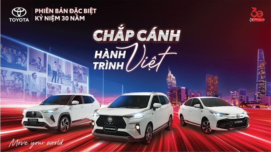 Toyota Việt Nam ra mắt 3 phiên bản ô tô đặc biệt kỷ niệm 30 năm thành lập
