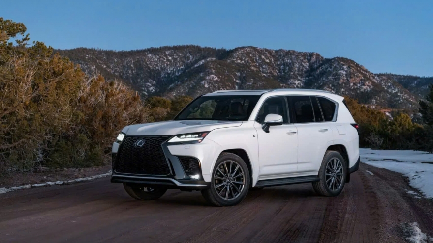 Lexus LX 2026 ra mắt: Thêm gói F Sport, nâng cấp thiết kế và động cơ hybrid