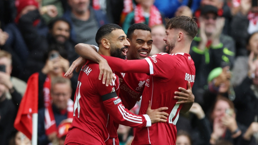 Kết quả Ngoại hạng Anh hôm nay 20/9: Liverpool đánh bại Everton, nối dài mạch toàn thắng