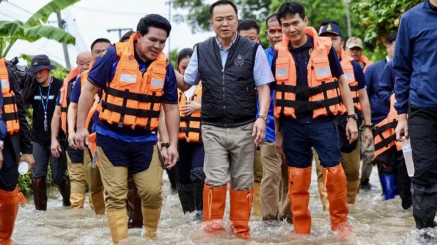 Thái Lan ban hành cảnh báo mưa lớn và lũ lụt trên diện rộng do bão Bualoi