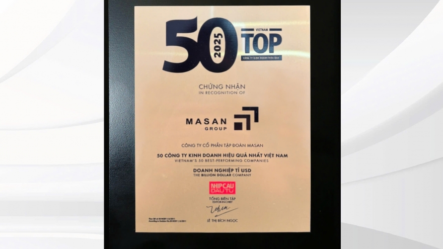 Chiến lược kinh doanh hiệu quả, Masan vào TOP 50 Công ty kinh doanh hiệu quả nhất Việt Nam