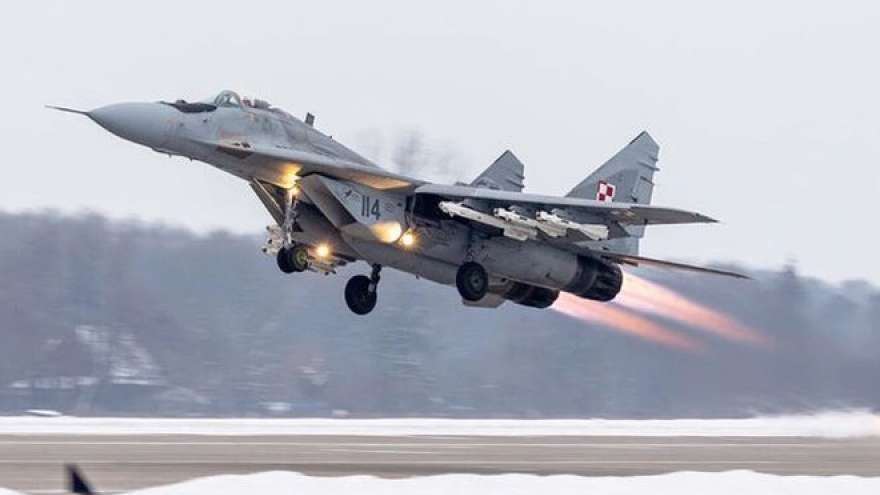 NATO triển khai máy bay chiến đấu bảo vệ không phận Ba Lan