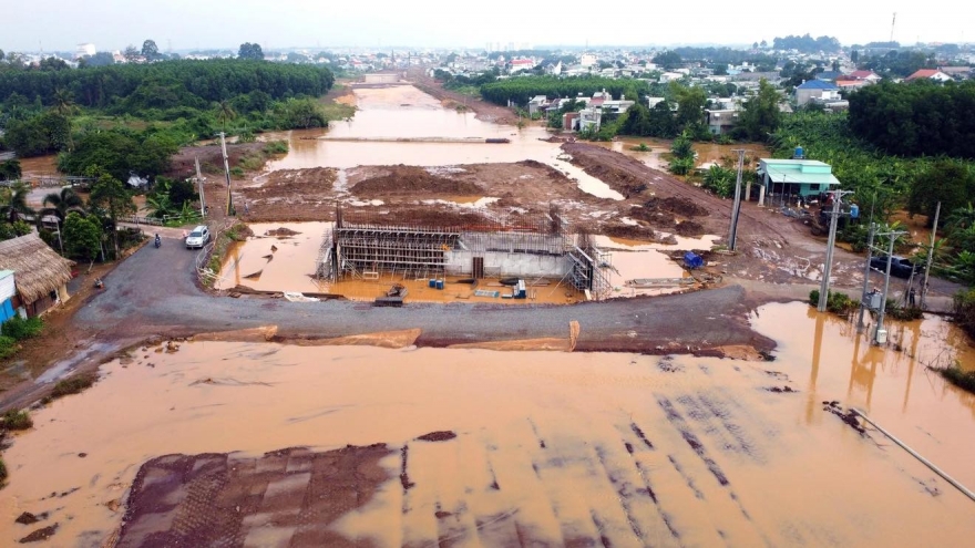 Đồng Nai yêu cầu xử lý ngập úng tại dự án cao tốc Biên Hoà - Vũng Tàu