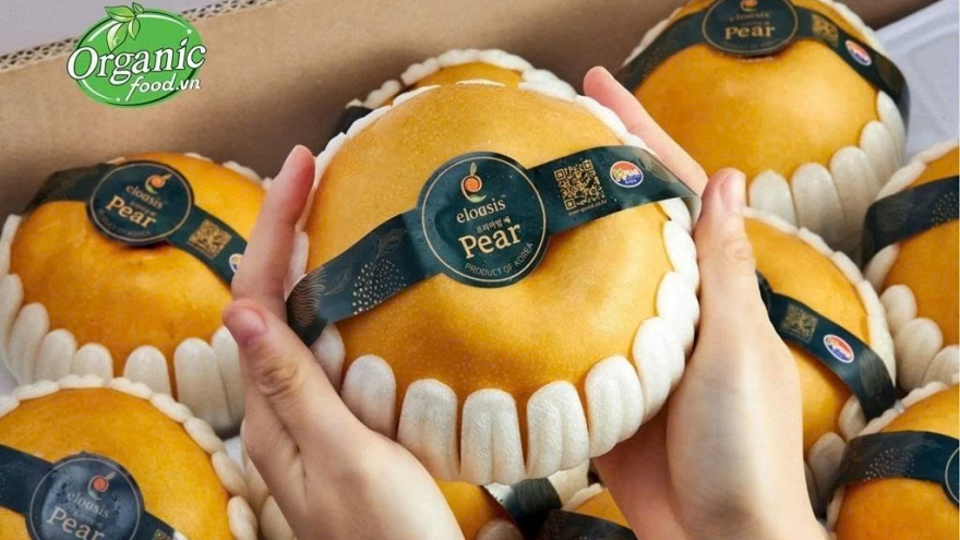 RoK exports premium pears to Vietnam