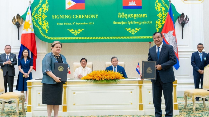 Philippines và Campuchia tăng cường hợp tác chống lừa đảo và buôn người