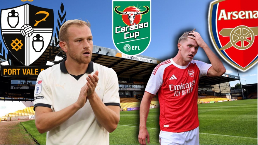 Dự đoán kết quả và đội hình ra sân trận Port Vale vs Arsenal