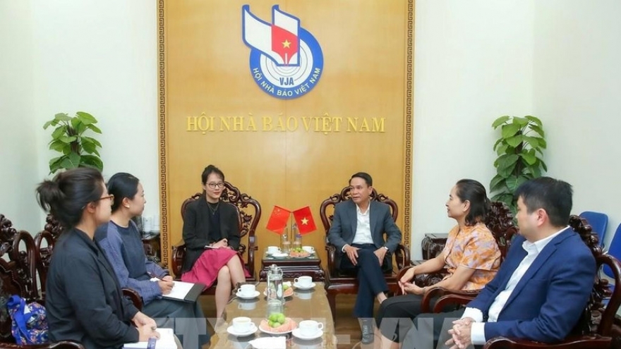 Vietnam Journalists Association enhances ties with Yunnan Daily Press Group
