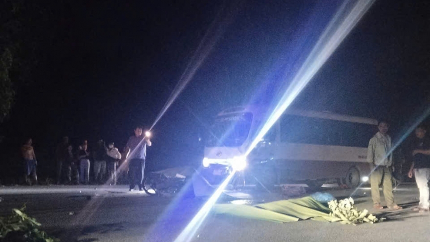 Quảng Ngãi: Tai nạn giao thông, 2 người tử vong tại chỗ