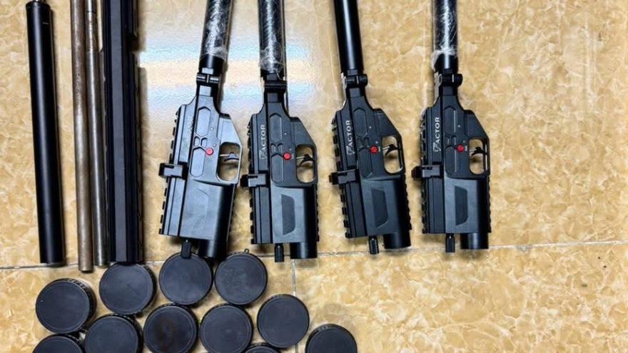 Bộ Công an triệt phá đường dây mua bán súng đạn