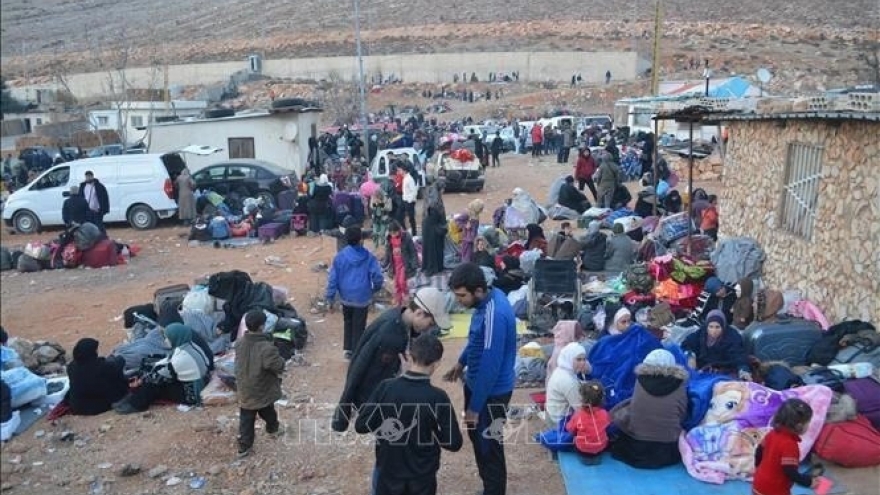 850.000 người tị nạn Syria trở về nước