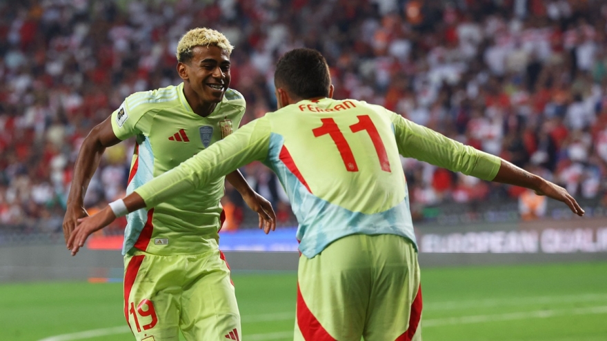 Kết quả bóng đá hôm nay 8/9: Tây Ban Nha, Bỉ thể hiện sức mạnh ở vòng loại World Cup