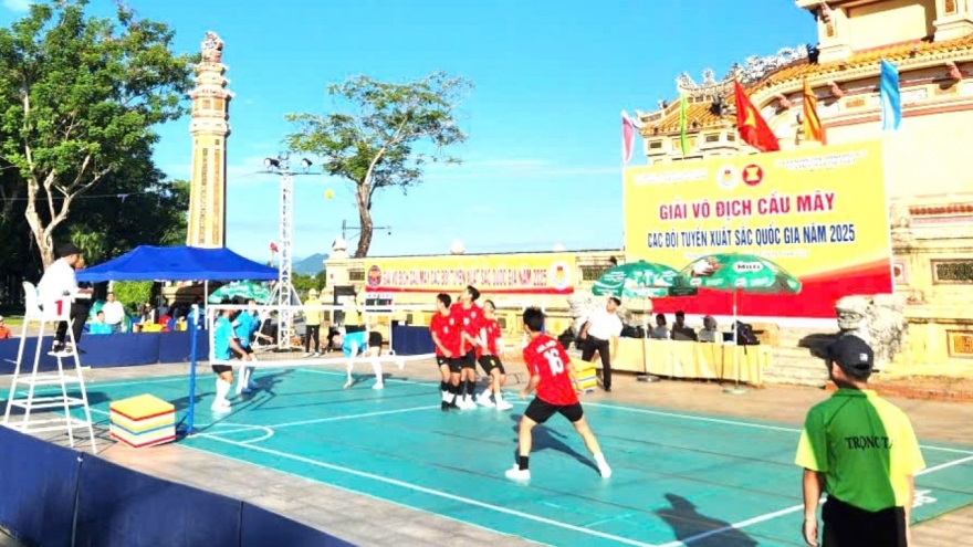 Khai mạc Giải vô địch cầu mây các đội tuyển xuất sắc Quốc gia 2025 tại Huế