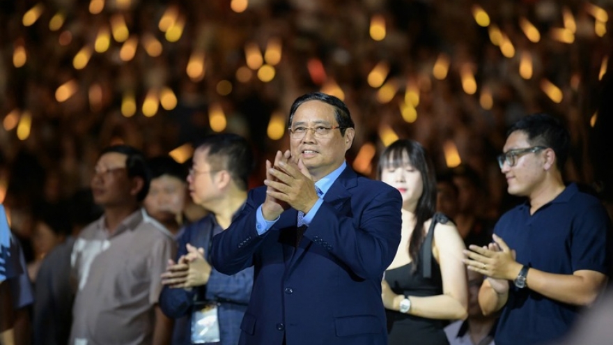 Thủ tướng Phạm Minh Chính dự Đại nhạc hội "V Fest-Vietnam Today"