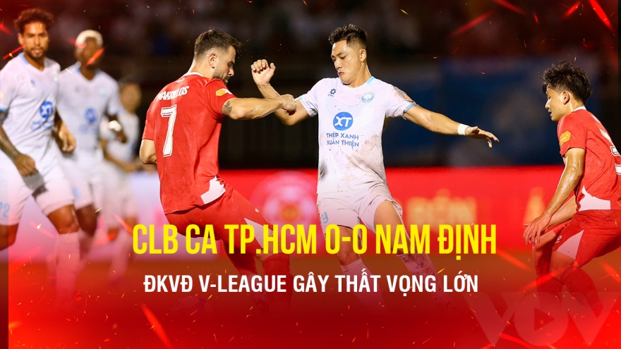Kết quả V-League hôm nay 13/9: Nam Định gây thất vọng lớn