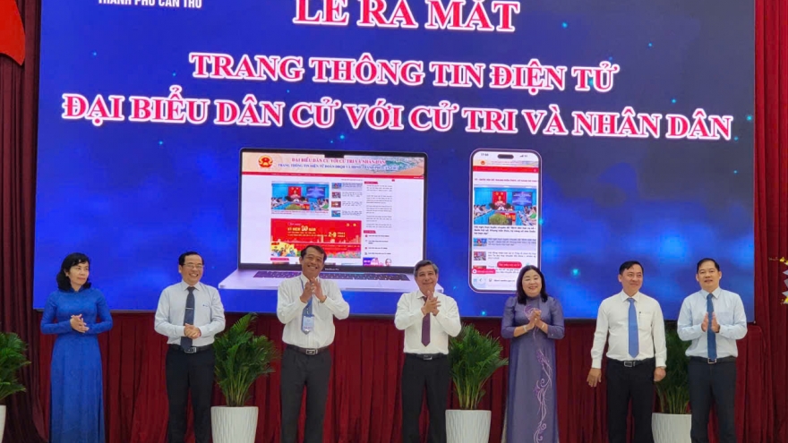 Cần Thơ ra mắt Trang thông tin điện tử “Đại biểu dân cử với cử tri và nhân dân"