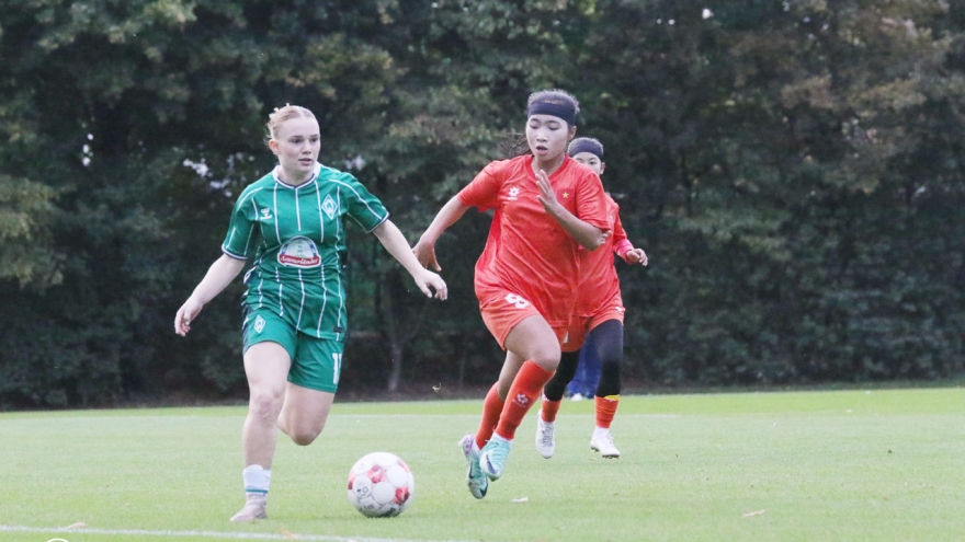 Kết quả bóng đá nữ Việt Nam: U17 nữ Việt Nam gặp đội bóng châu Âu
