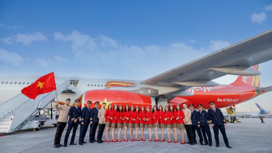 Vietjet đón tàu bay thân rộng mới, nâng đội bay lên 121 chiếc, sẵn sàng cho mùa cuối năm