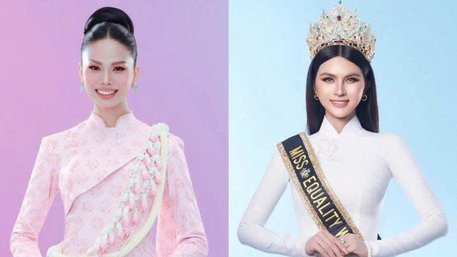 Two Vietnamese representatives compete at global transgender beauty pageants