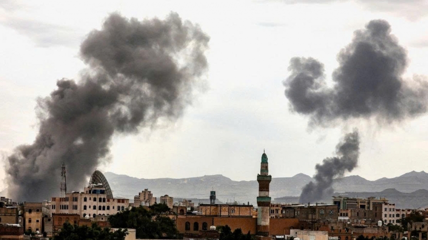 Israel không kích vào Yemen