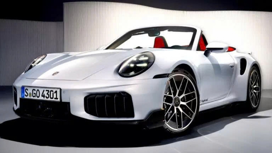 Porsche 911 Turbo S lần đầu tiên có bản hybrid: Mạnh và nhanh hơn nhưng nặng hơn