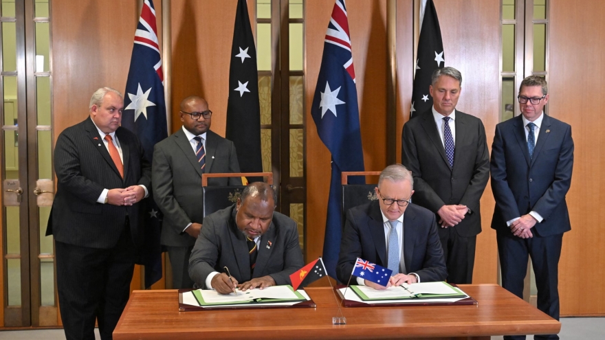 Australia và Papua New Guinea ký thỏa thuận quốc phòng