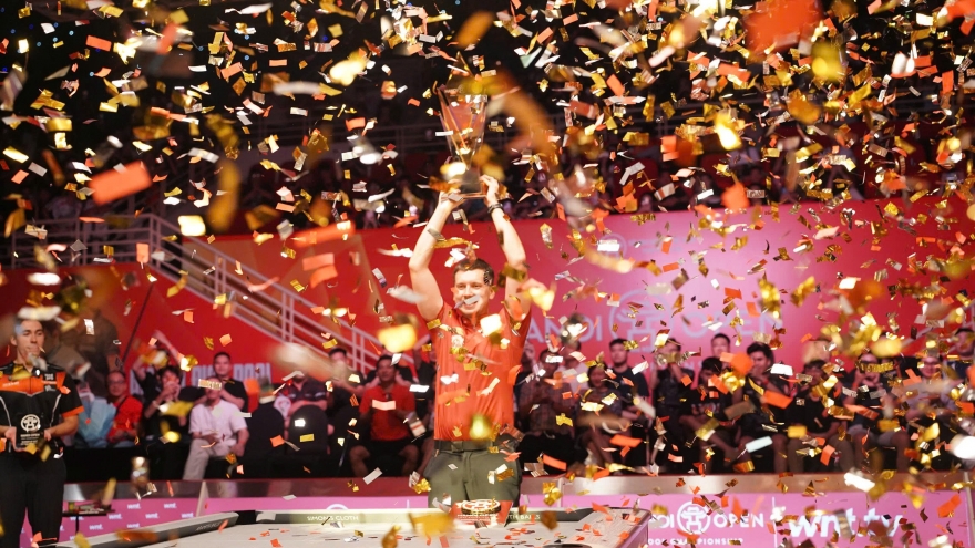 Hanoi Open Pool Championship 2025 – Cơ thủ Lithuania vô địch