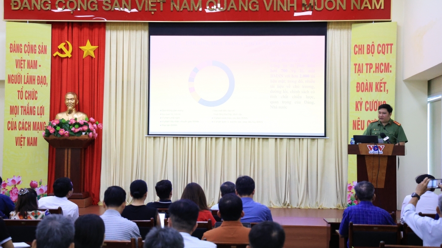 Công an TP.HCM tập huấn nghiệp vụ bảo vệ bí mật nhà nước cho các đơn vị thuộc VOV