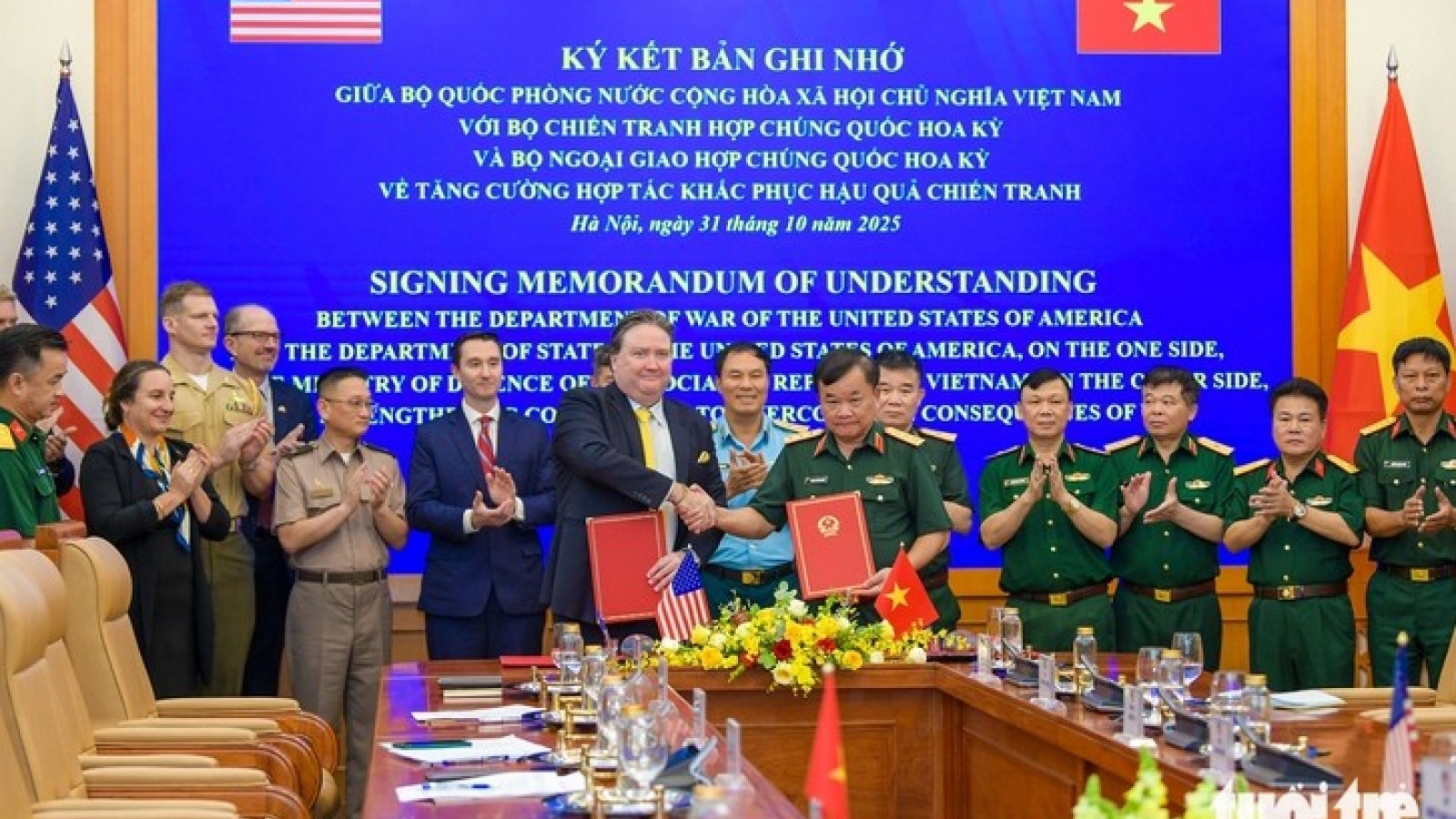 Vietnam, US sign MoU on post-war remediation cooperation