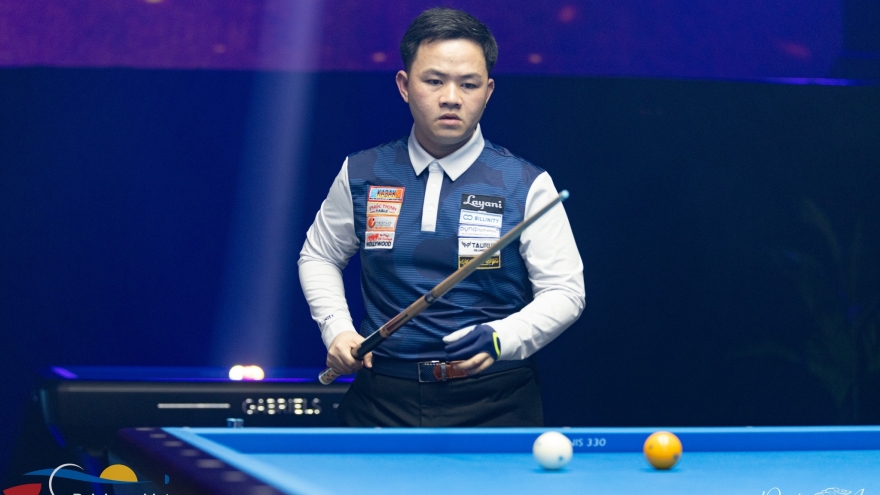 Bao Phuong Vinh wins bronze at World Cup Billiards Antwerp 2025