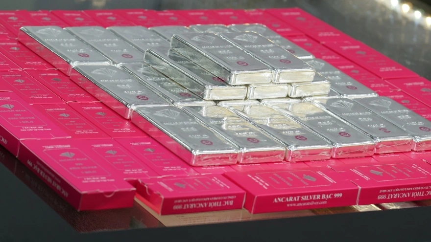 Giá bạc hôm nay 20/11: Bạc trong nước tiếp tục tăng