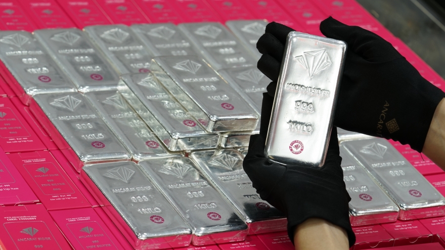 Giá bạc hôm nay 8/12: Bạc trong nước tăng nhẹ trong phiên đầu tuần